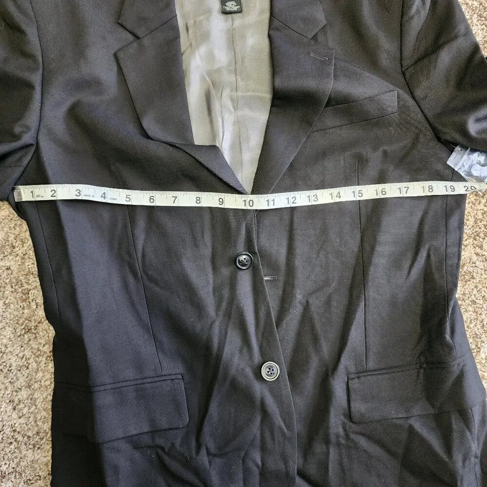 Marc Jacobs Men’s 100% Wool Black Blazer NWT